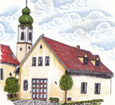 Zeichnung des Gerätehaus